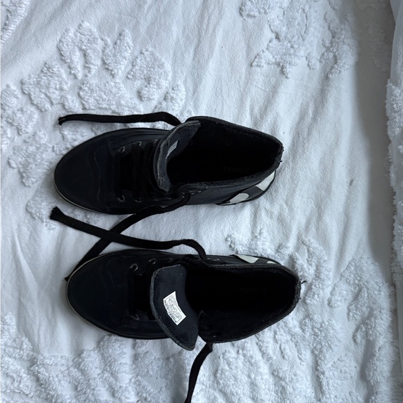 Sorel Cheyenne Metro Hi Top Waterproof Black & White Sneaker Boot Men’s Size 8 - Picture 14 of 16